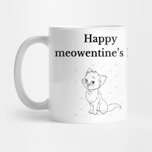 Happy meowentine’s Day Mug